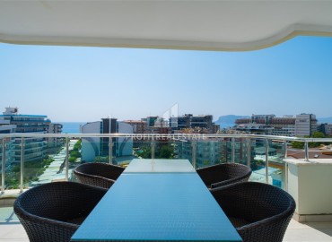 Дизайнерские апартаменты с авторским интерьером, 2+1, 130м², с видом на море, в 150 метрах от пляжа, Тосмур, Аланья ID-15203 фото-13