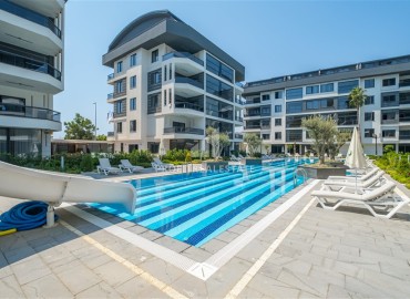 Stylish designer apartment 2+1, 100m², in a new residence with facilities in Oba, Alanya ID-15204 фото-18