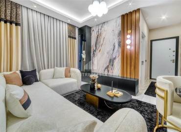 Luxurious one bedroom furnished apartment 55m², in a new residence with facilities in Avsallar, Alanya ID-15211 фото-13