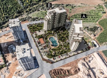 Investment project of a premium class residence in the Mersin area - Mezitli, 56-71m² ID-11500 фото-12