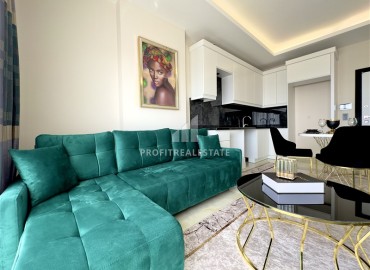 Designer apartment 1+1, 50m², in a new residence with facilities, 300m from the sea in Mahmutlar, Alanya ID-15215 фото-4