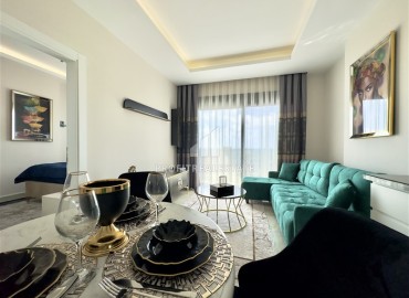 Designer apartment 1+1, 50m², in a new residence with facilities, 300m from the sea in Mahmutlar, Alanya ID-15215 фото-5
