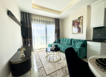 Designer apartment 1+1, 50m², in a new residence with facilities, 300m from the sea in Mahmutlar, Alanya ID-15215 фото-6