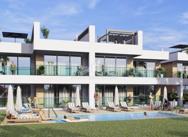 Инвестиционное предложение по цене застройщика: комплекс вилл 245-325м² с личными бассейнами, Искеле, Северный Кипр ID-15223 фото-1