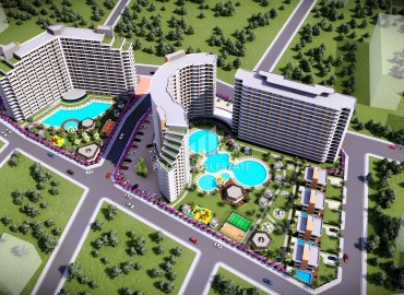 Новый элитный инвестиционный проект в районе Томюк, Мерсин, на этапе строительства: апартаменты 70-160м² ID-15229 фото-2