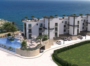 Инвестиционный проект класса люкс: апартаменты и виллы 95-270м², на берегу Средиземного моря, Эсентепе, Северный Кипр ID-15238 фото-3