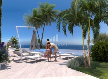 Инвестиционный проект класса люкс: апартаменты и виллы 95-270м², на берегу Средиземного моря, Эсентепе, Северный Кипр ID-15238 фото-6