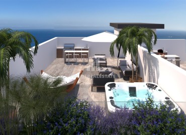 Инвестиционный проект класса люкс: апартаменты и виллы 95-270м², на берегу Средиземного моря, Эсентепе, Северный Кипр ID-15238 фото-8