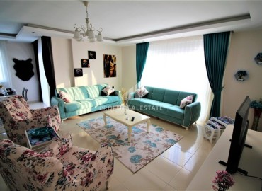 Ready-to-move-in elegant furnished one-bedroom apartment 75m², 350 meters from the sea, Mahmutlar, Alanya ID-15247 фото-5