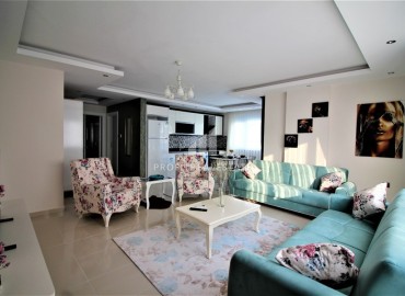 Ready-to-move-in elegant furnished one-bedroom apartment 75m², 350 meters from the sea, Mahmutlar, Alanya ID-15247 фото-6