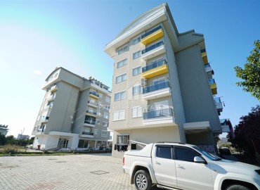Трехкомнатная квартира в новостройке с чистовой отделкой, без мебели, с видом на море в Демирташе, Аланья ID-12209 фото-16