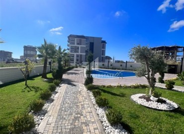 One-bedroom apartment 65m², unfurnished, with kitchenette, in a new residence with facilities in Avsallar, Alanya ID-15262 фото-11