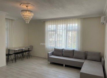 Two bedroom furnished apartment 110 m², with a glazed balcony, 150 meters from the sea, Tosmur, Alanya ID-15264 фото-9