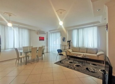 Furnished penthouse 195m², four bedrooms, jacuzzi, sea view, 200 meters from the beach, Oba, Alanya ID-15266 фото-10