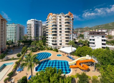 Furnished penthouse 3+2, 210m², with sea views in a premium residence in Cikcilli, Alanya. ID-15273 фото-1