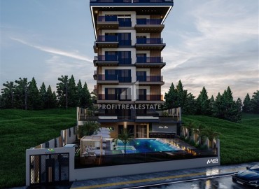 Apartment from the developer. New investment project 70 meters from the sea, Kargicak, Alanya, 52-100 m2 ID-15276 фото-2