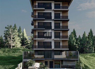 Apartment from the developer. New investment project 70 meters from the sea, Kargicak, Alanya, 52-100 m2 ID-15276 фото-4