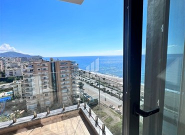 New 1+1 apartment, in a luxury residence, with sea views, first coastline, Mahmutlar, Alanya, 43 m2 ID-15277 фото-7