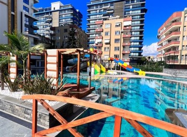 New 1+1 apartment, in a luxury residence, with sea views, first coastline, Mahmutlar, Alanya, 43 m2 ID-15277 фото-12