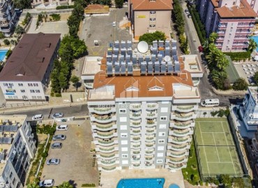 Furnished two bedroom apartment 115 m2, with jacuzzi, sea view, 300 meters from the beach, in the center of Alanya ID-12894 фото-1