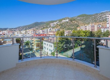 Furnished two bedroom apartment 115 m2, with jacuzzi, sea view, 300 meters from the beach, in the center of Alanya ID-12894 фото-10
