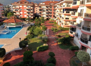 Furnished two bedroom apartment, 115m², with mountain views in a cozy residence in Oba, Alanya ID-15285 фото-1