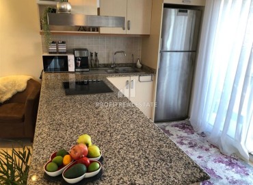 Furnished two bedroom apartment, 115m², with mountain views in a cozy residence in Oba, Alanya ID-15285 фото-3