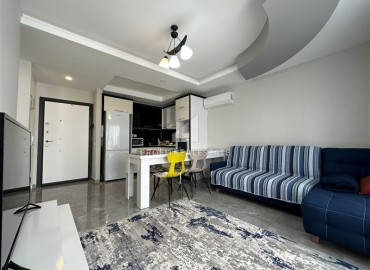 Furnished one bedroom apartment, 400 meters from the sea, Mahmutlar, Alanya, 55 m2 ID-15286 фото-3