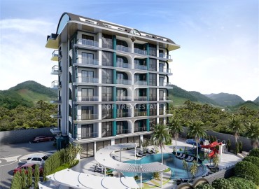 Apartment from the developer under construction in a new residence with rich facilities, Demirtas, Alanya, 44 m2 ID-11298 фото-1