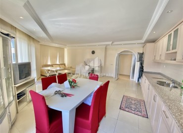 Bright furnished two bedroom apartment 115m², 200 meters from the beach, in the center of Tosmur, Alanya ID-15299 фото-2