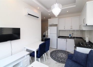 Cozy furnished apartment 1+1, 50m², in a new building 150m from the sea in the Kestel area, Alanya ID-15308 фото-7