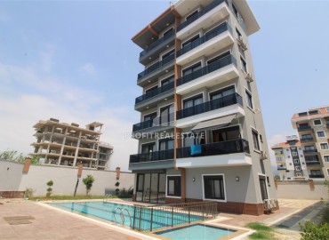 Cozy furnished apartment 1+1, 50m², in a new building 150m from the sea in the Kestel area, Alanya ID-15308 фото-17