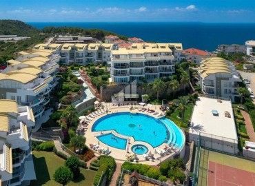 View three bedroom penthouse, 120m² in a cozy residence in the Konakli area of Alanya, 200m from the sea ID-15312 фото-1