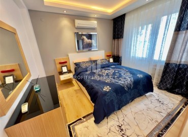 Ready-to-move-in apartment 1+1, with designer interior, on the first coastline, Kestel, Alanya, 62 m2 ID-15317 фото-7