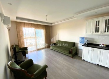 Ready to move in, 1+1 apartment, 55m², with glazed balconies and sea views in Arpacbakhsis, Erdemli ID-15319 фото-3