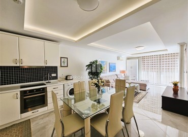 Luxury one-bedroom apartment, 65m², on the first coastline in Oba, Alanya ID-15321 фото-4