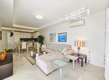 Luxury one-bedroom apartment, 65m², on the first coastline in Oba, Alanya ID-15321 фото-8