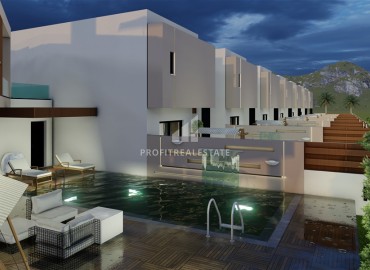 Two-storey villas with a swimming pool in Northern Cyprus. New investment project in Otyuken, Iskele, 170-210 m2 ID-15322 фото-4