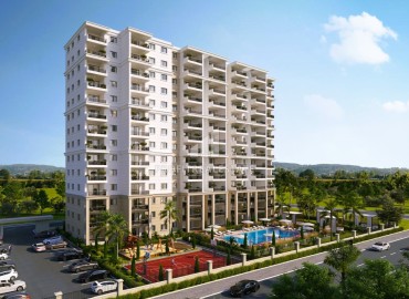 Старт продаж: новый элитный инвестиционный проект в районе Арпачбахшиш, Мерсин, квартиры 85-140м² ID-15325 фото-5
