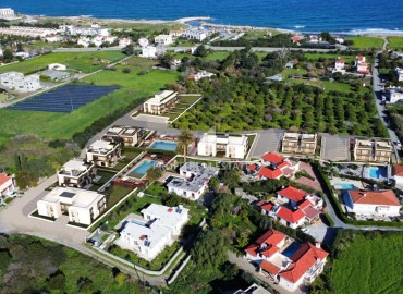 Апартаменты разных планировок с садом и террасой на крыше, на начальном этапе строительства, Лапта, Кирения, Северный Кипр, 55-100 м2 ID-15339 фото-15