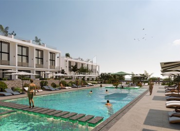 Привлекательное предложение для инвестиций: апартаменты, студии и садовые дуплексы 52-169м², на берегу моря, в Эсентепе, Северный Кипр ID-15342 фото-15