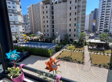Two bedroom apartment, 105m², with a stylish interior in a residence with a swimming pool in Teje, Mersin ID-15343 фото-17