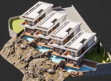 Villas with pool, 500 meters from the beach, under construction, Esentepe, Kyrenia, Northern Cyprus, 126-145 m2 ID-15351 фото-8