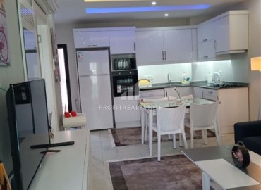 Comfortable apartment 350m from the sea: furnished one-bedroom apartment, 60m² in Mahmutlar, Alanya ID-15352 фото-5