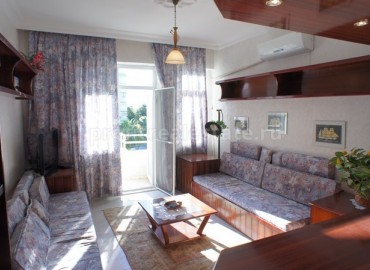 Недорогая меблированная квартира с видом на море в центральном районе Алании Тосмур, 45 кв.м. ID-1187 фото-3