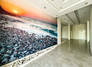Elegant one-bedroom apartment, 55m², in a comfortable residence in the Tomyuk area, Mersin ID-15375 фото-19