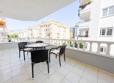 Nice furnished two bedroom apartment, 110m², 400m from the sea, in Oba area, Alanya ID-15378 фото-12