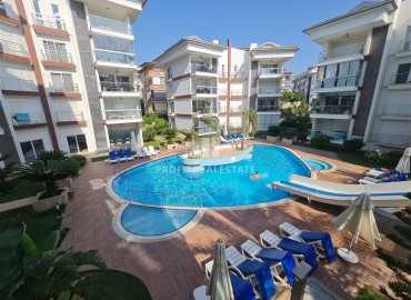 Furnished two bedroom apartment, 110m², in a cozy residence in the eastern part of Oba, Alanya ID-15380 фото-1