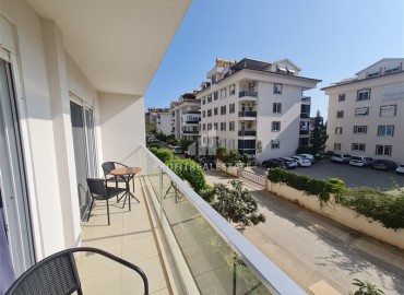Furnished two bedroom apartment, 110m², in a cozy residence in the eastern part of Oba, Alanya ID-15380 фото-11