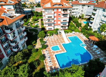 Cozy two bedroom apartment in a comfortable residential residence, Oba, Alanya, 100 m2 ID-15382 фото-1